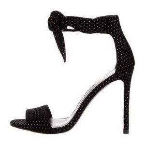 Stella Luna Black Suede Heels Size 38